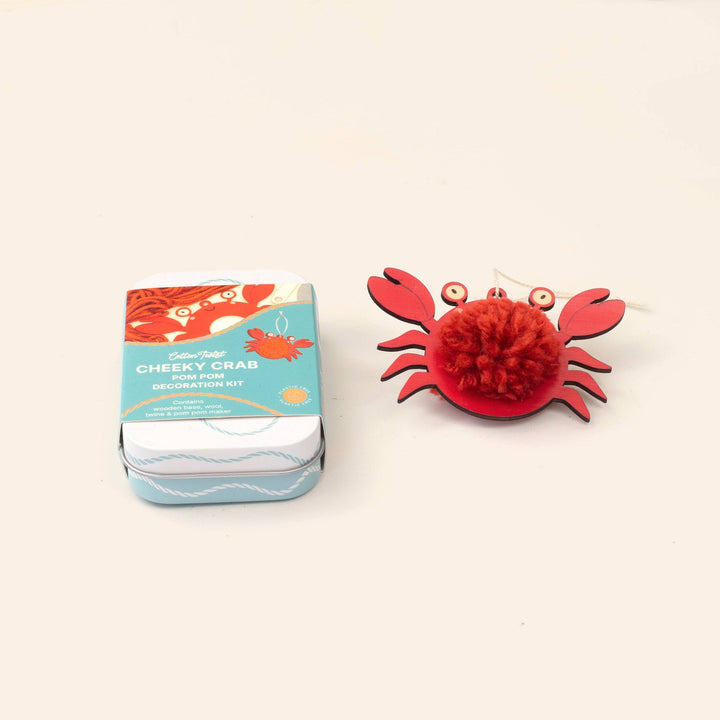 Make Your Own Pom Pom Crab Decoration Kit