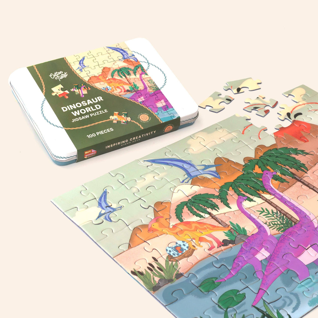 Dinosaur World Jigsaw Puzzle