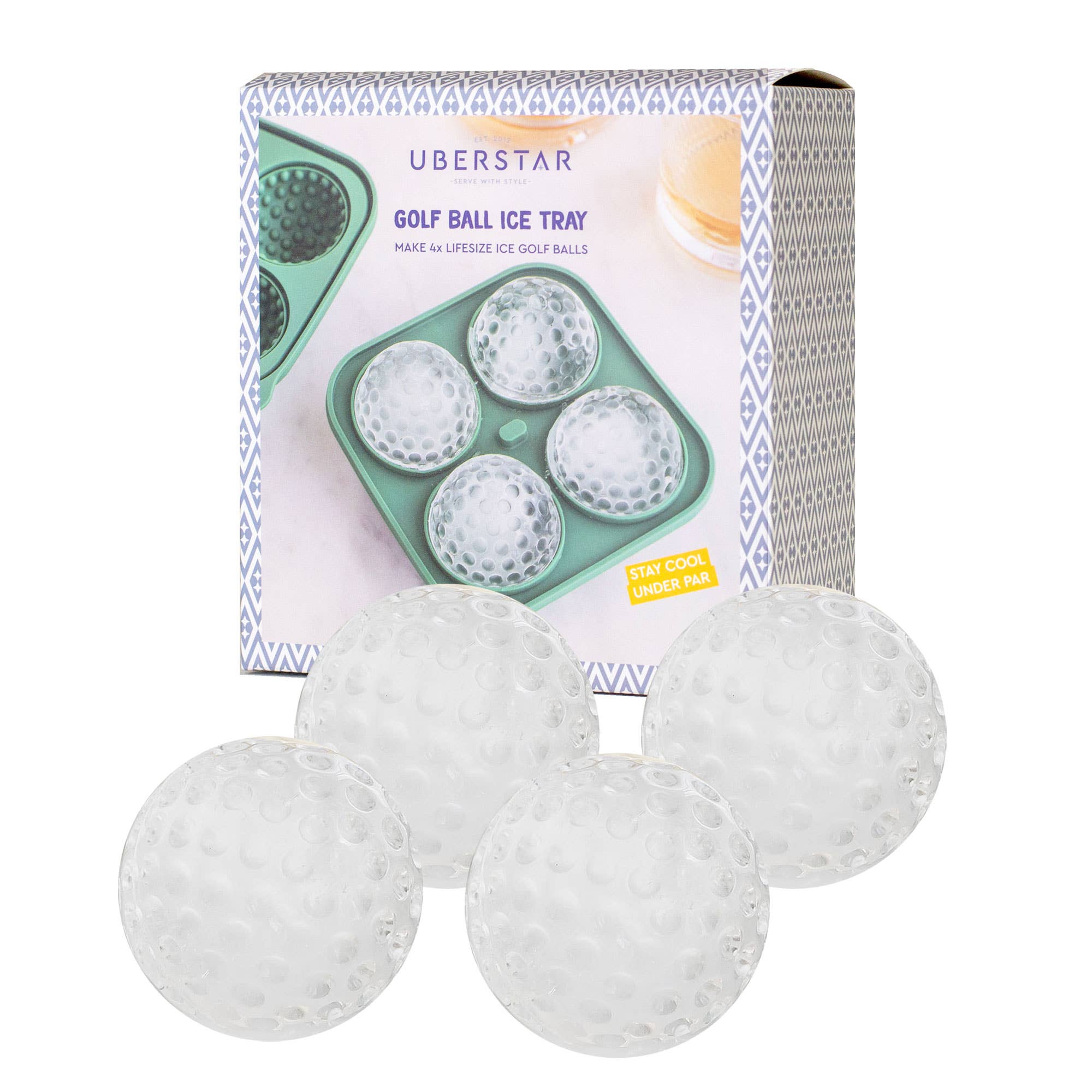 Silicone Sports Golf Ball Ice Cube Tray