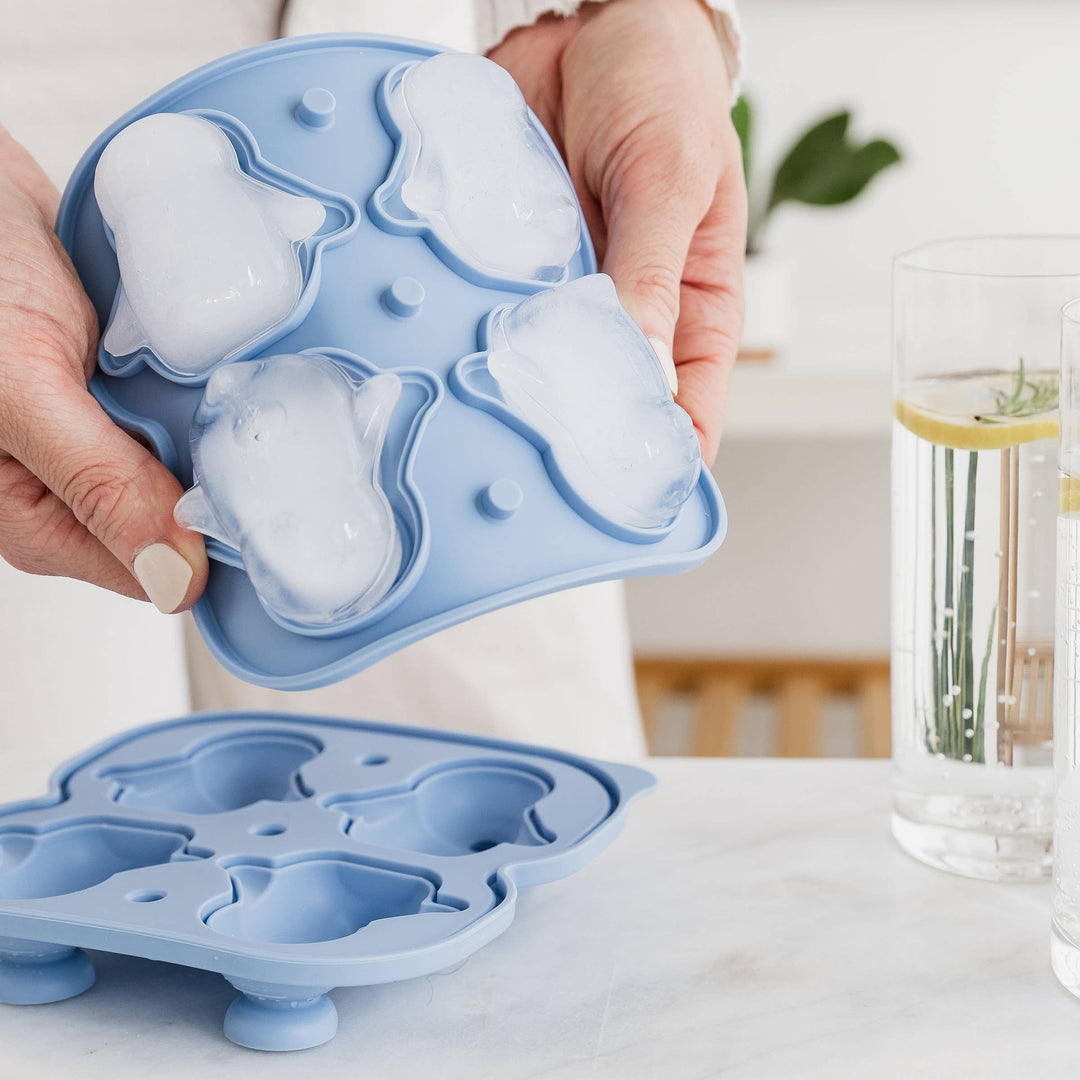 Silicone 3D Penguin Ice Cube Tray