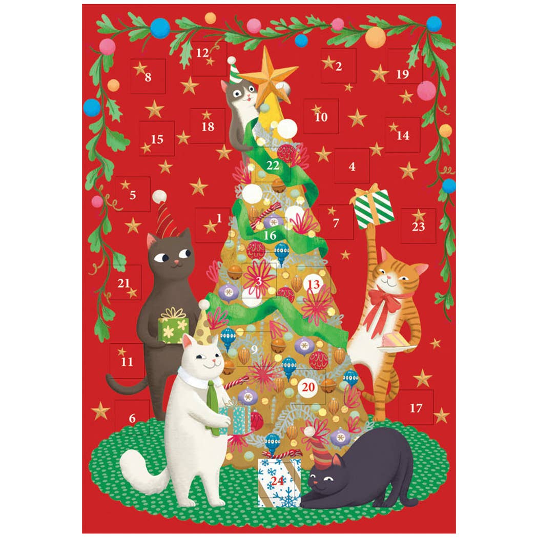 Miaow Factor Advent Calendar Card - ACC 103