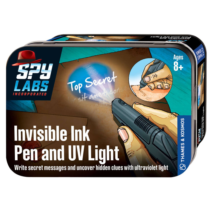 Spy Labs Invisible Ink Pen and UV Light - Detective Kit