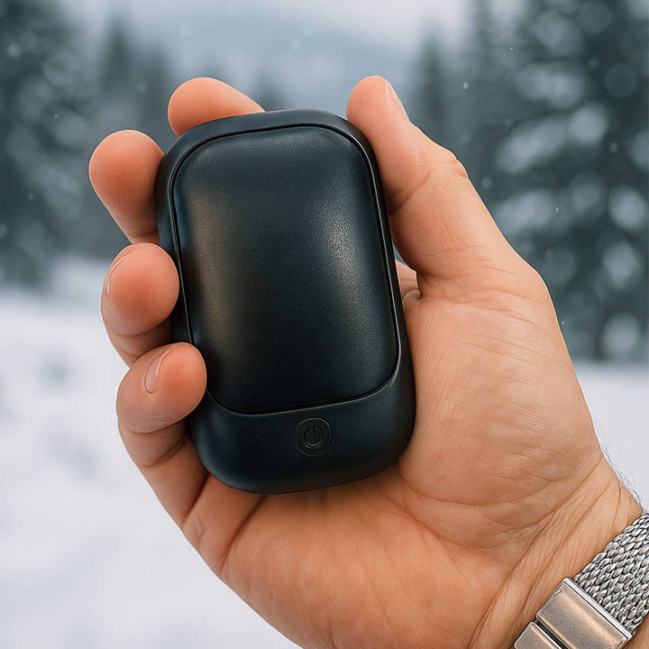 Rechargeable Hand Warmers 2pc Black