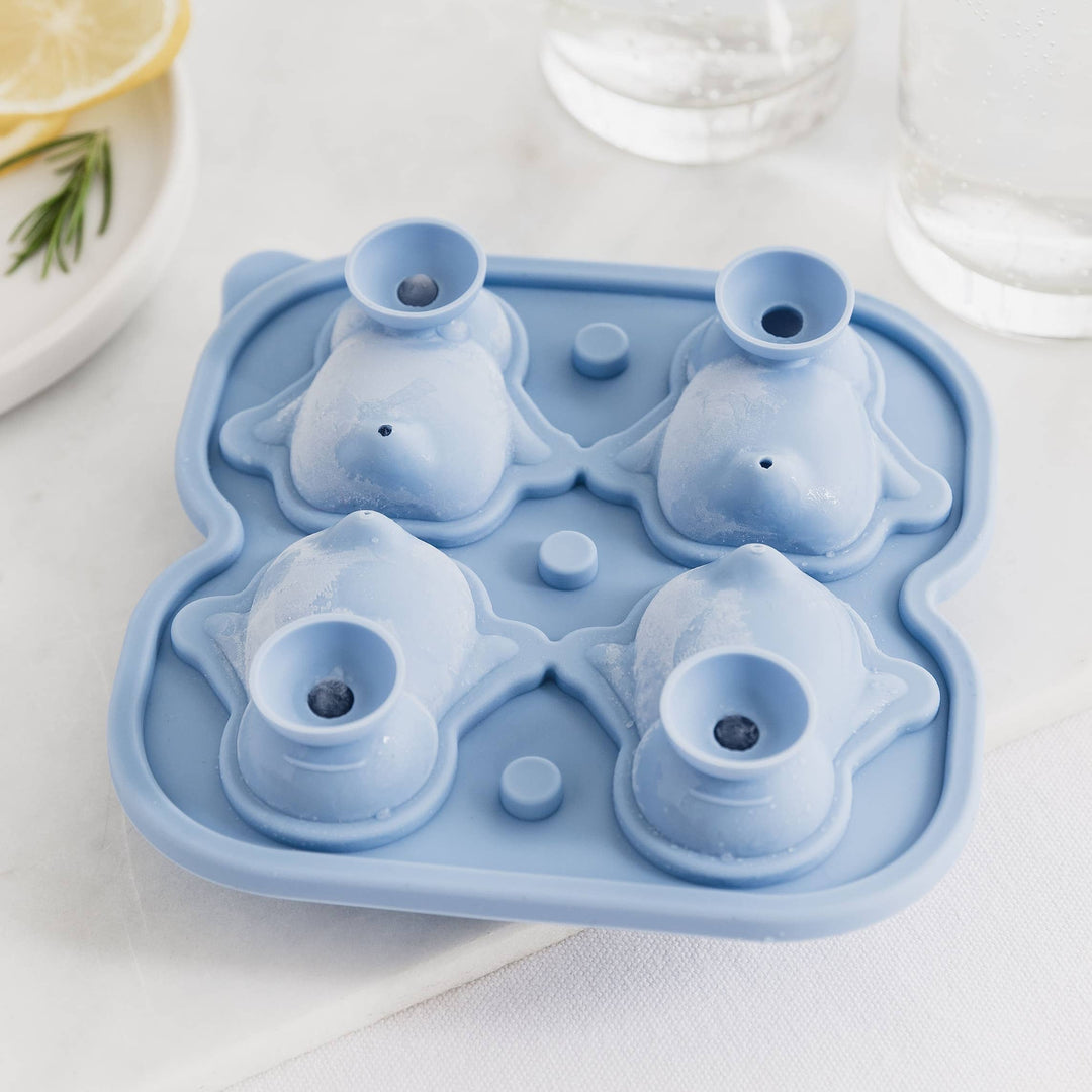 Silicone 3D Penguin Ice Cube Tray
