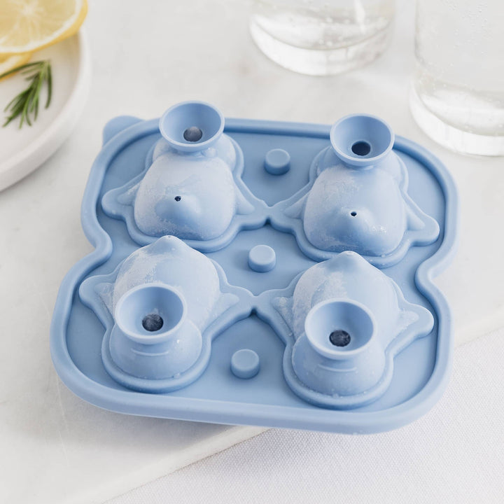 Silicone 3D Penguin Ice Cube Tray