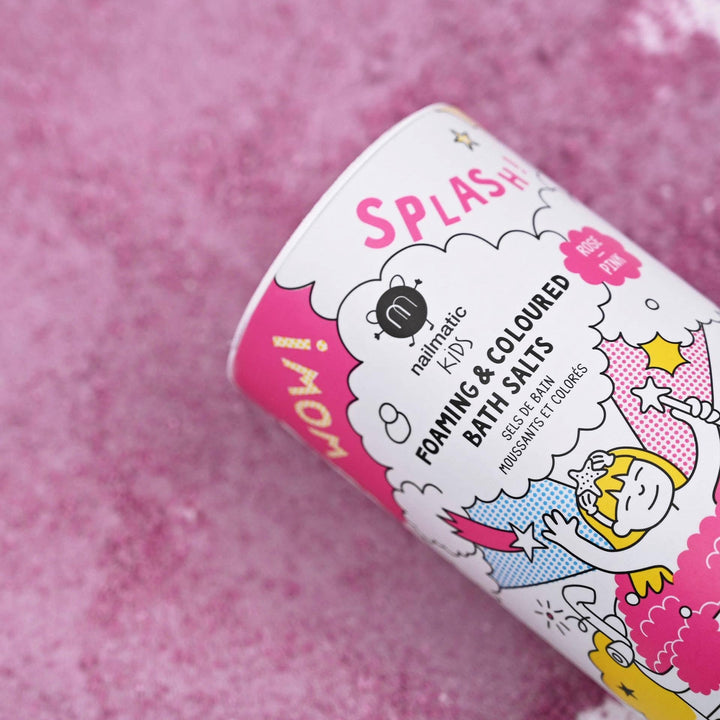 Nailmatic Foaming Bath Salts, Pink