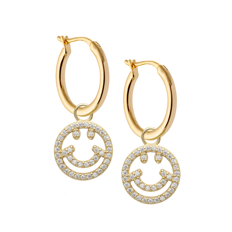 Zirconia Smile Midi Huggies