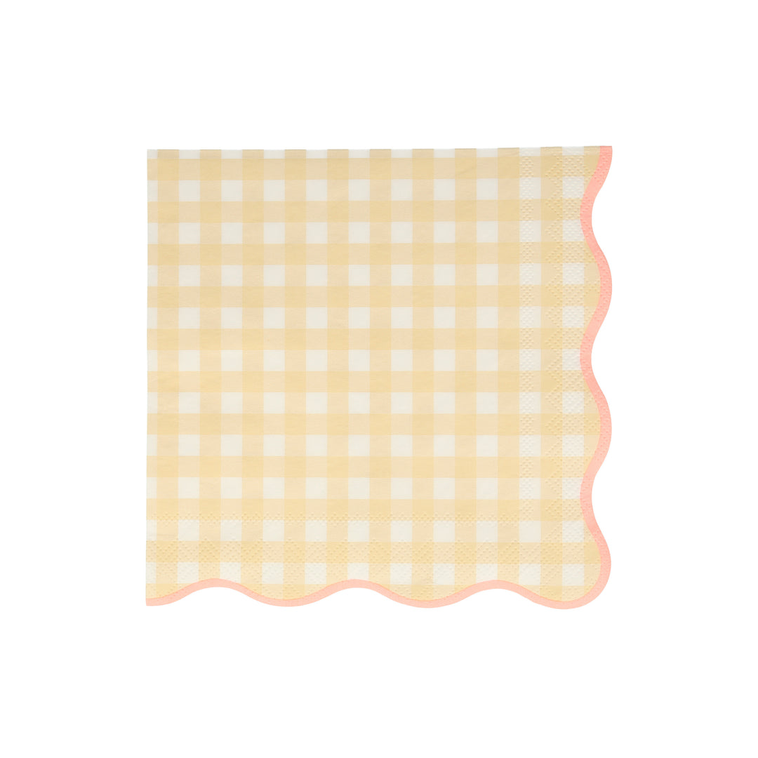 Gingham Napkins (set of 20)