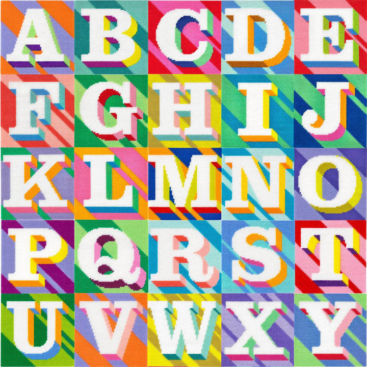 Alphabet Needlepoints