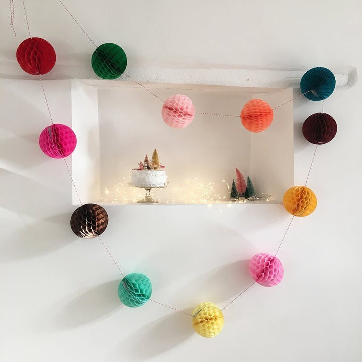 Bunting Ball Garland