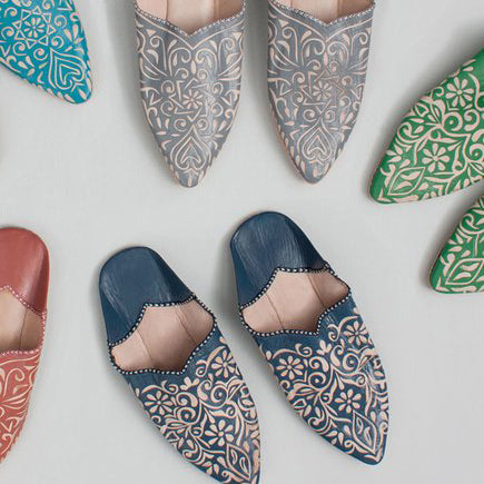 Moroccan Babouche Pointy Slippers