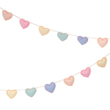 Load image into Gallery viewer, Felt Heart Garland