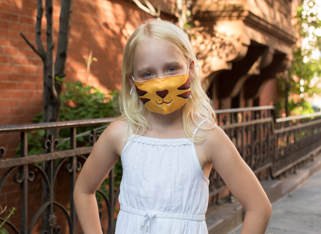 Tiger Kids Face Mask