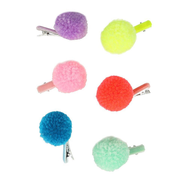 PomPom Unicorn Hair Clips
