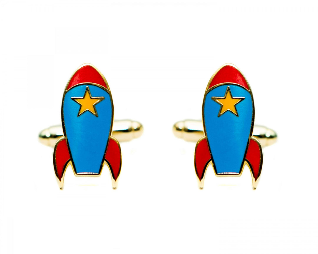 Rocket cufflinks