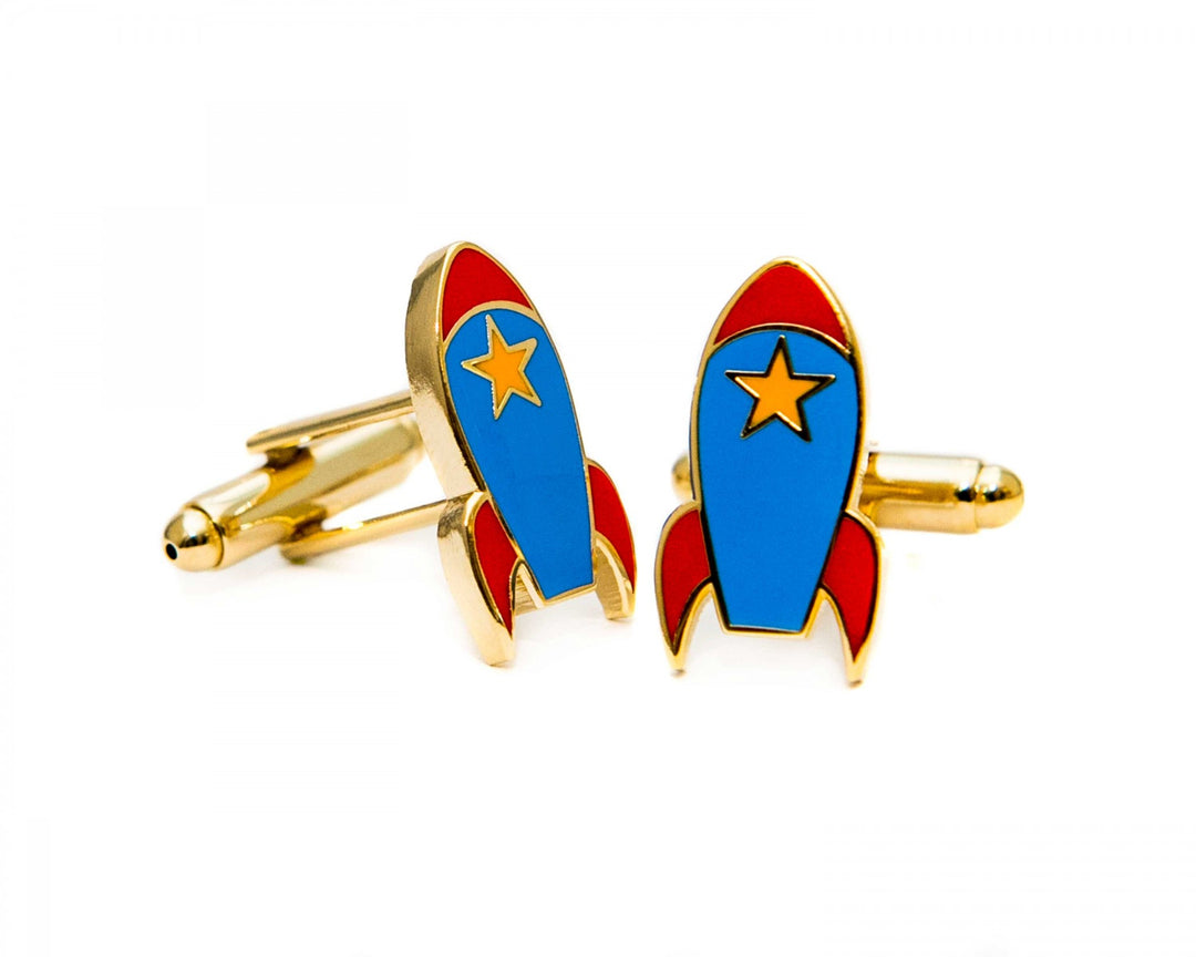 Rocket cufflinks