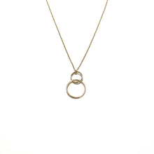 Load image into Gallery viewer, Double Link Ring Necklace