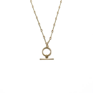 T-Bar on Bar Chain Necklace